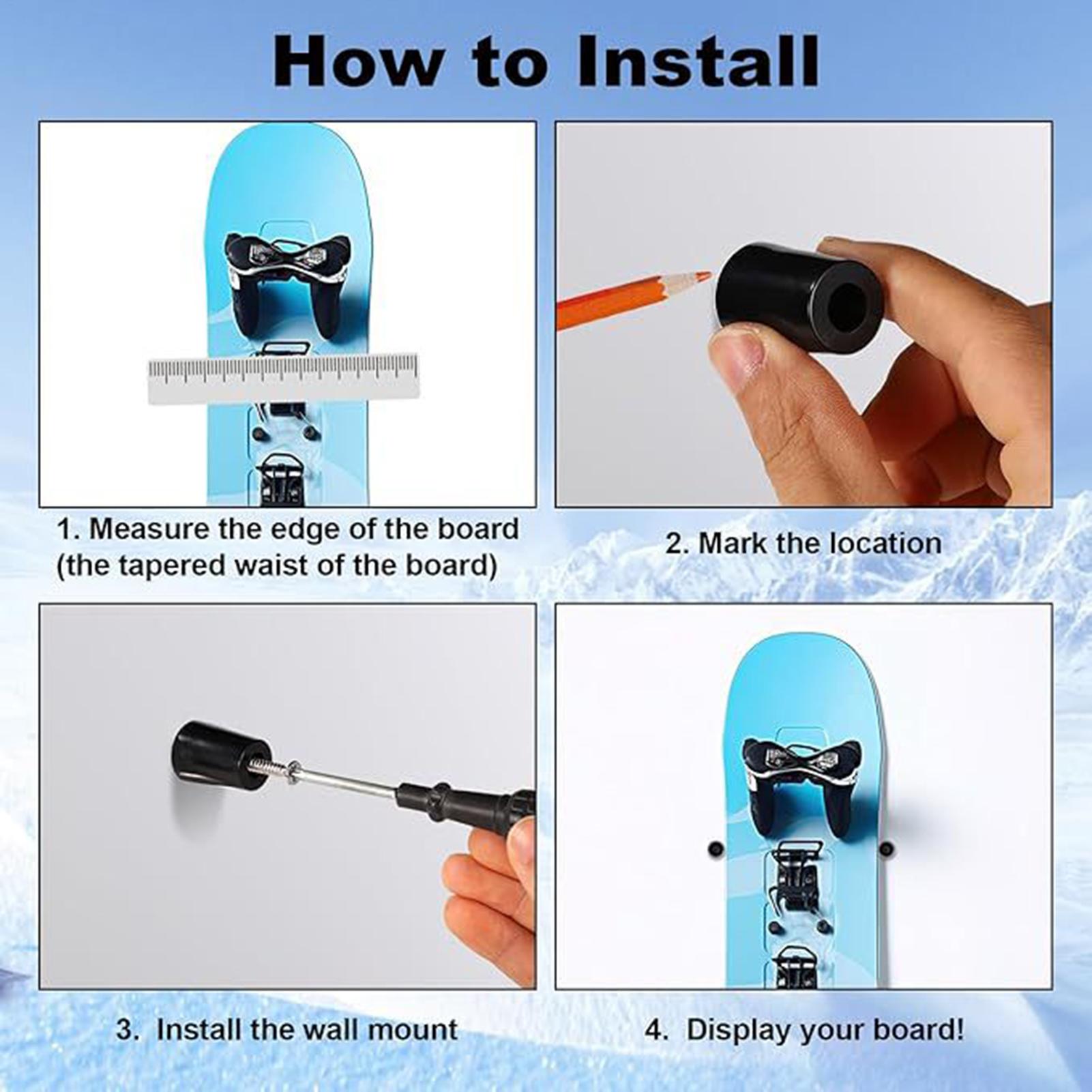 Ski Wall Mount Vertical Snowbo - огляд і ціна Sports Equipment Store
