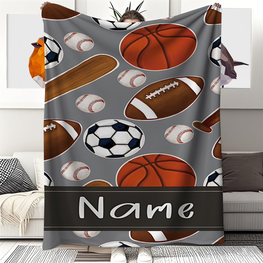 1 Custom name blanket sports e - огляд і ціна Sports Equipment And Names