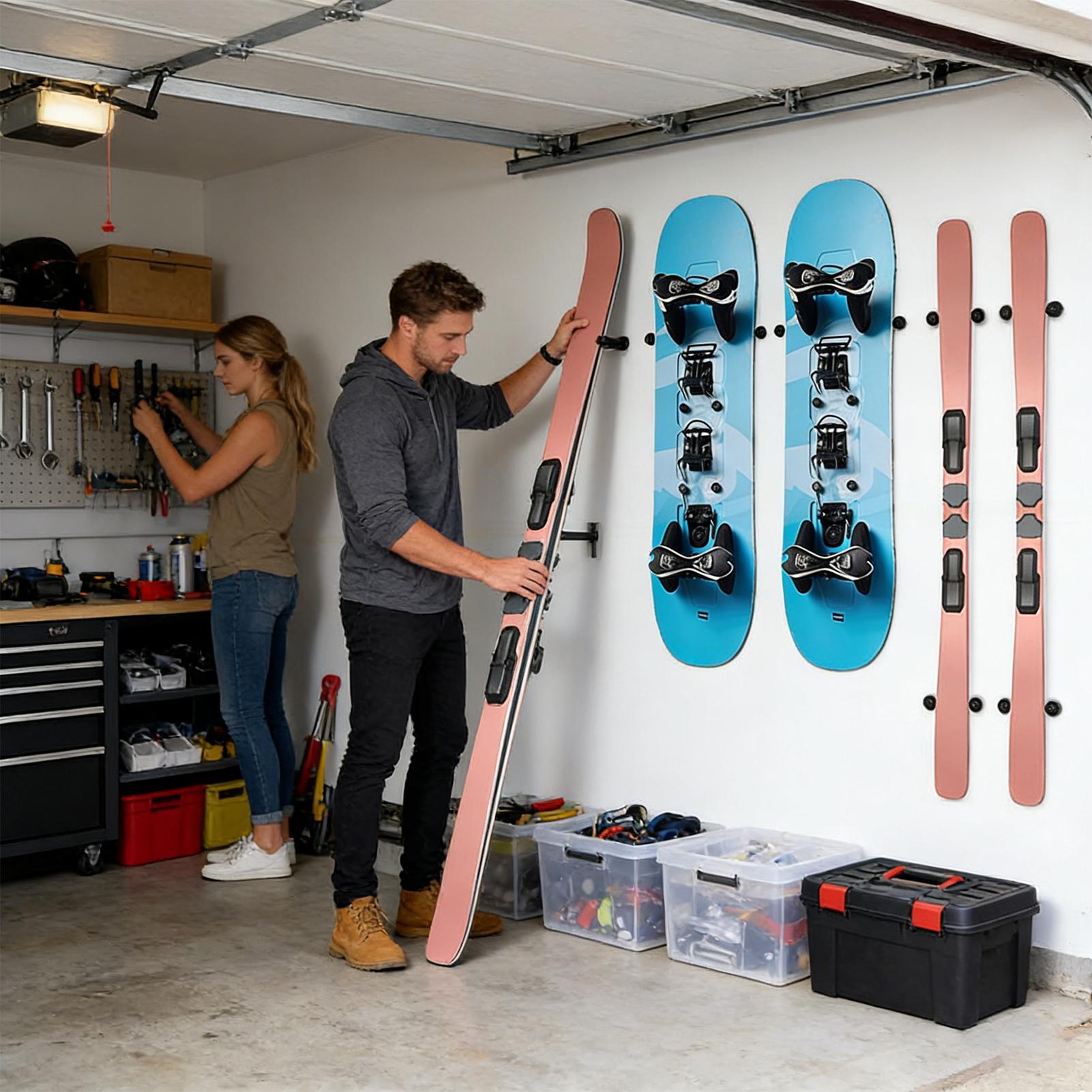 Ski Wall Rack Vertical Snowboa - огляд і ціна Sports Equipment Store