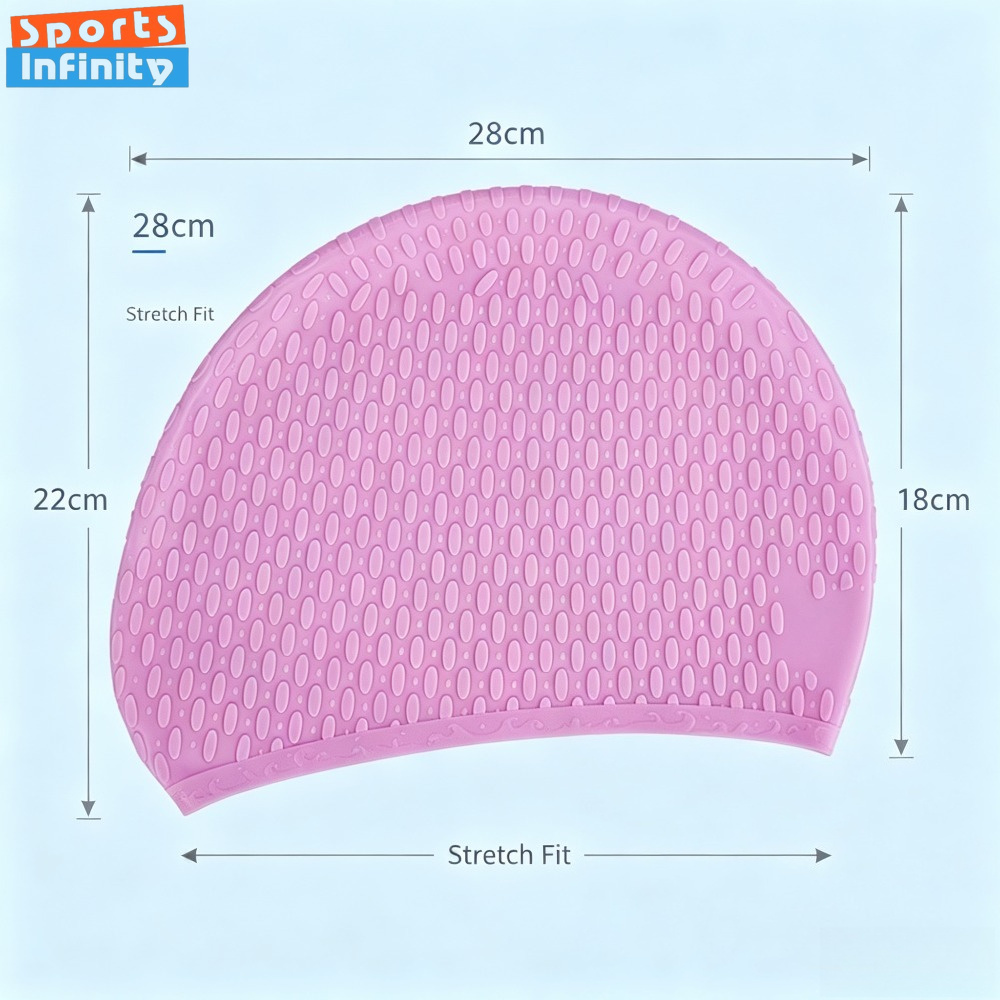 Adult Silicone Swim Cap for Wo - огляд і ціна Swim Cap Silicone