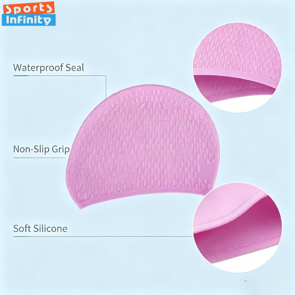 Adult Silicone Swim Cap for Wo - огляд і ціна Swim Cap Silicone