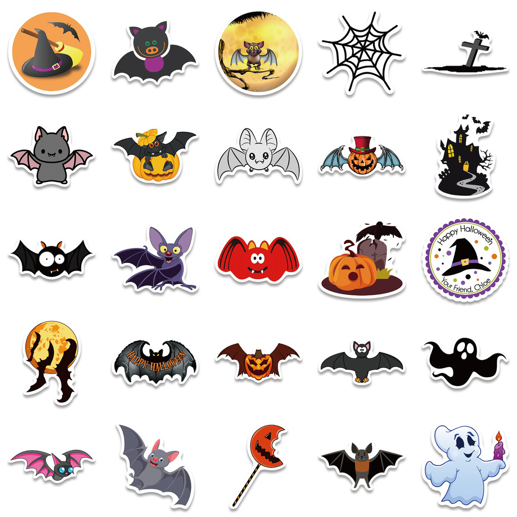 50Pcs Dark Halloween Pattern S - огляд і ціна Sports Equipment Store