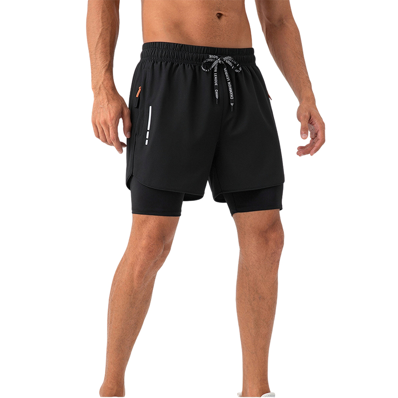 Running Shorts Men Gym Sports  - огляд і ціна Sports Equipment Store