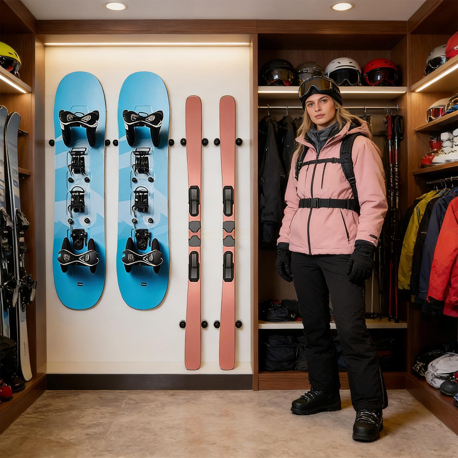 Ski Wall Mount Vertical Snowbo - огляд і ціна Sports Equipment Store