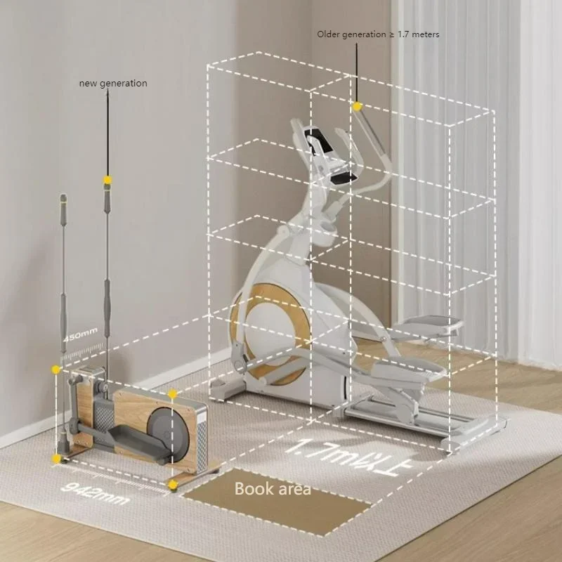 Elliptical Machine Small Woode - огляд і ціна Sports Equipment Home